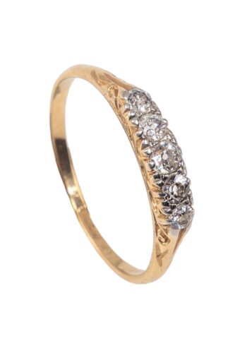 Ca. 1910 – Edwardian ring with diamonds