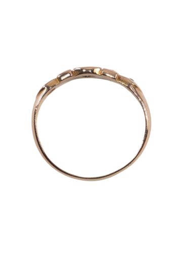 Ca. 1910 – Edwardian ring with sapphires and diamonds - Image 4