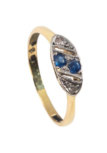 Ca. 1920 – Art déco diamond ring