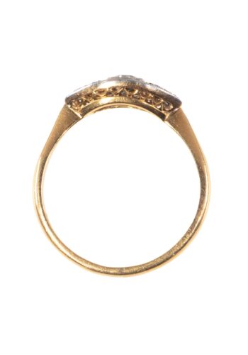 Ca. 1920 – Art déco ring with diamonds - Image 5