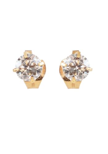 Ca. 1980 - Diamond ear studs